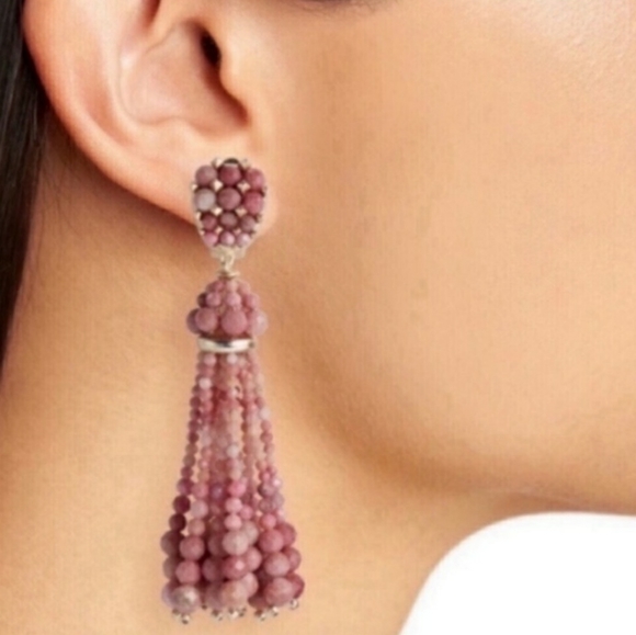 Kendra Scott- Cecily Pink Rhodonite Earrings - Picture 6 of 9